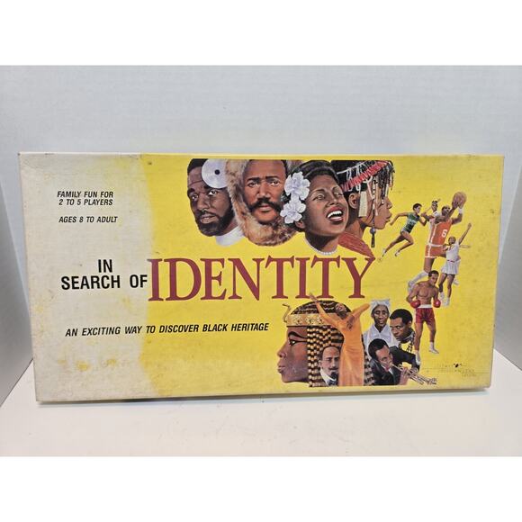 In Search of Identity Discover Black Heritage History Board Game 1984 COMPLETE - Picture 1 of 5